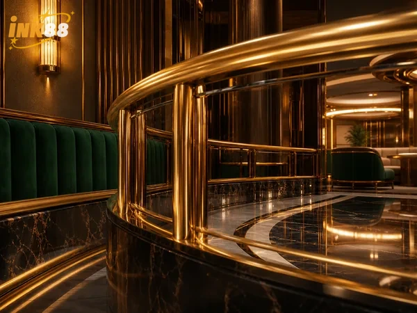 Detail desain bertema restoran pada Diner Delights